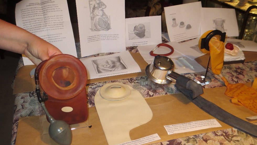 Fig. 1 Examining the artifacts