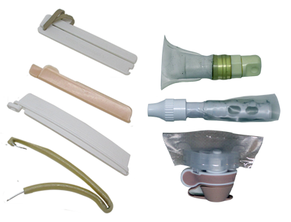 Various Drainable-End Closures and Spigot Designs